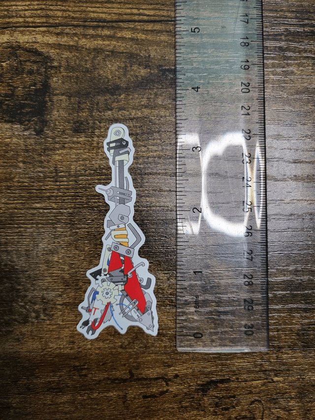 Trash Custom V Sticker