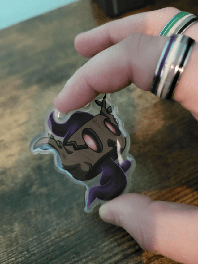 Phantump Acrylic Pin