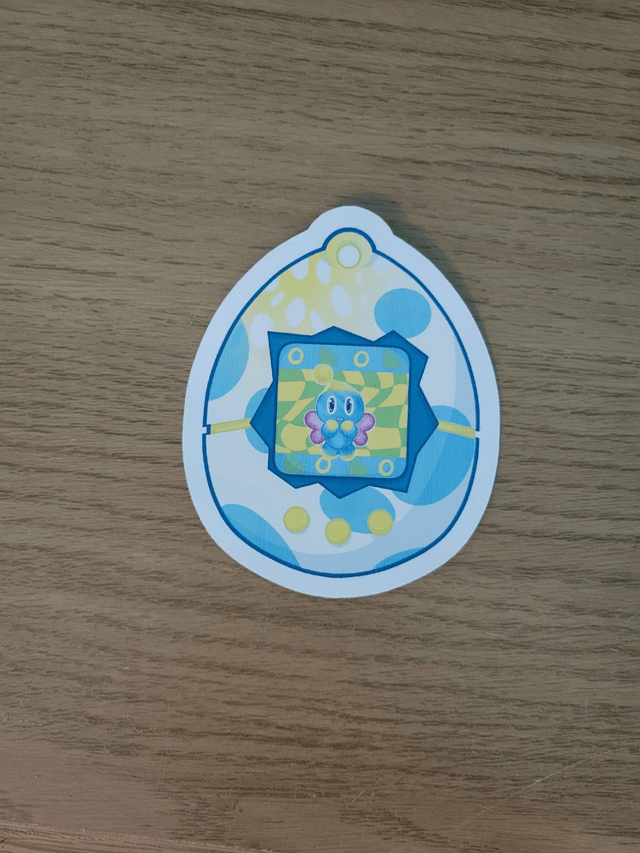 Chao Tamagotchi Sticker