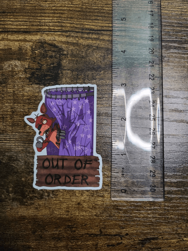 Out of Order Sticker