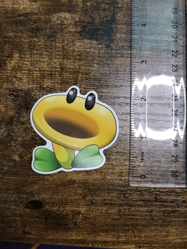 Talking Flower Sticker