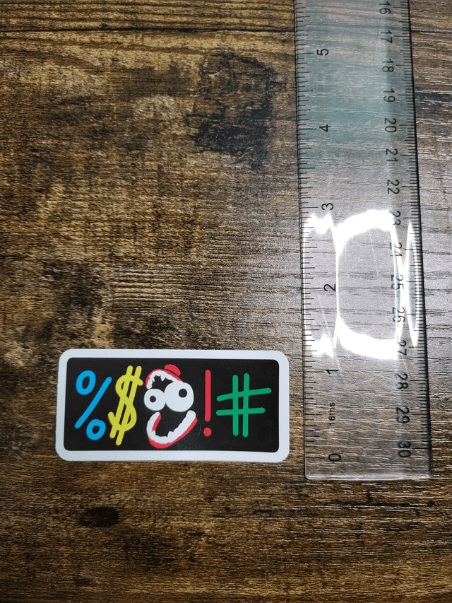 TADC Censor Sticker