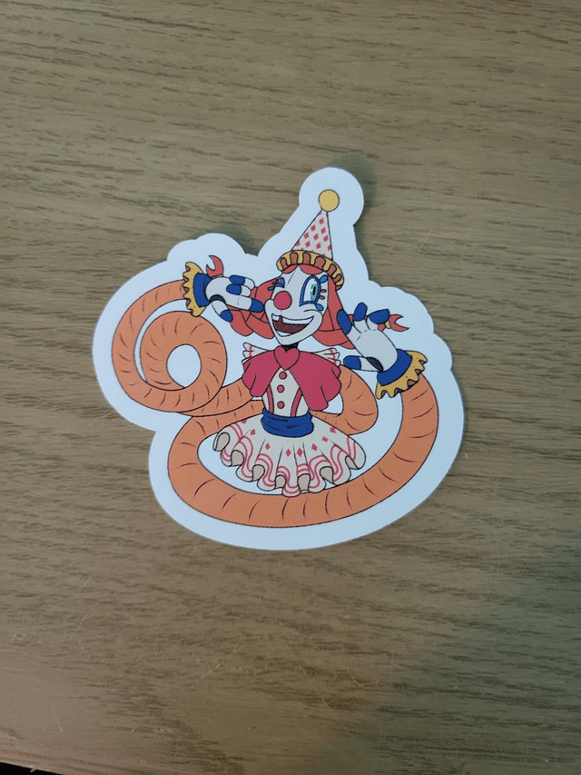 Jackie-in-the-box Sticker