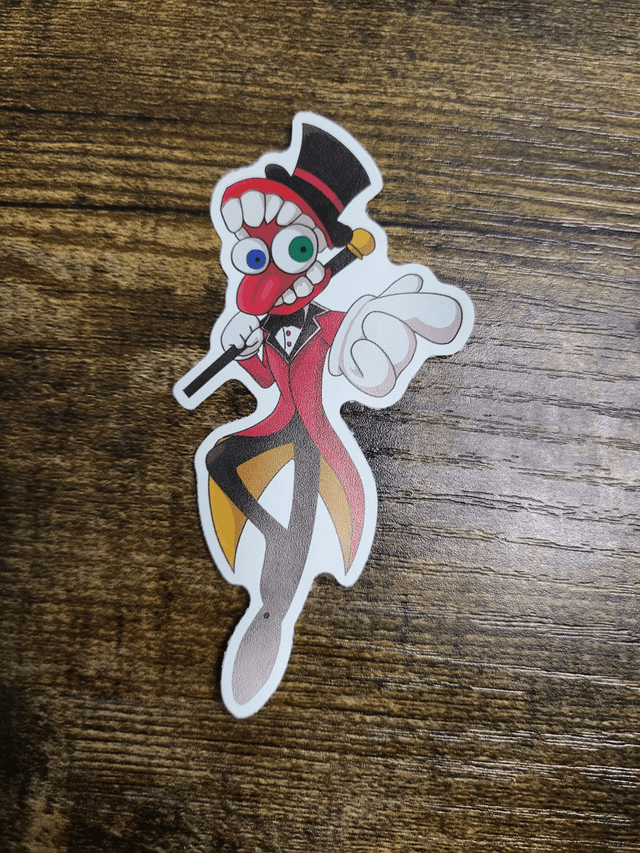 Caine Sticker