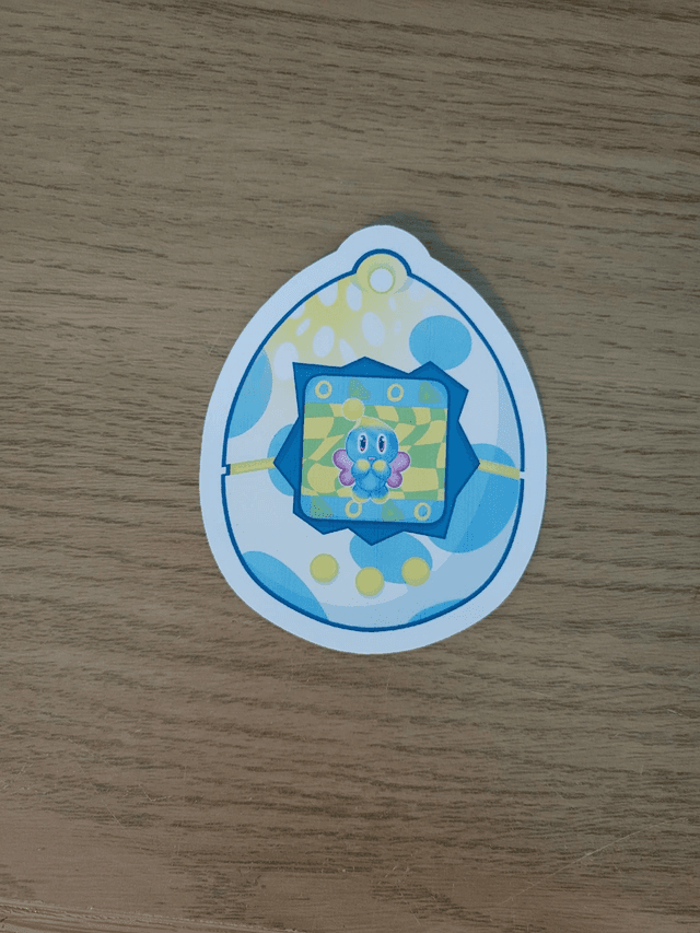 Chao Tamagotchi Sticker