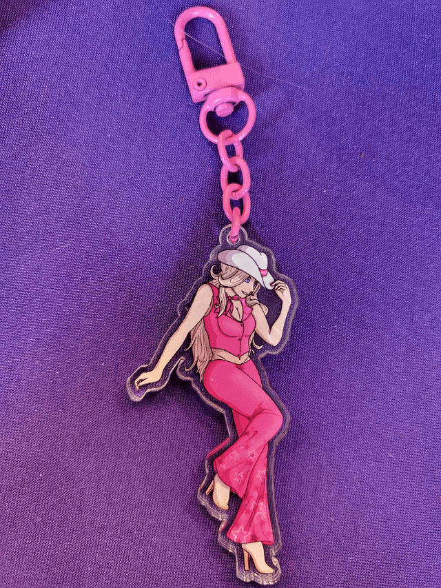 Cowgirl Barbie Charm