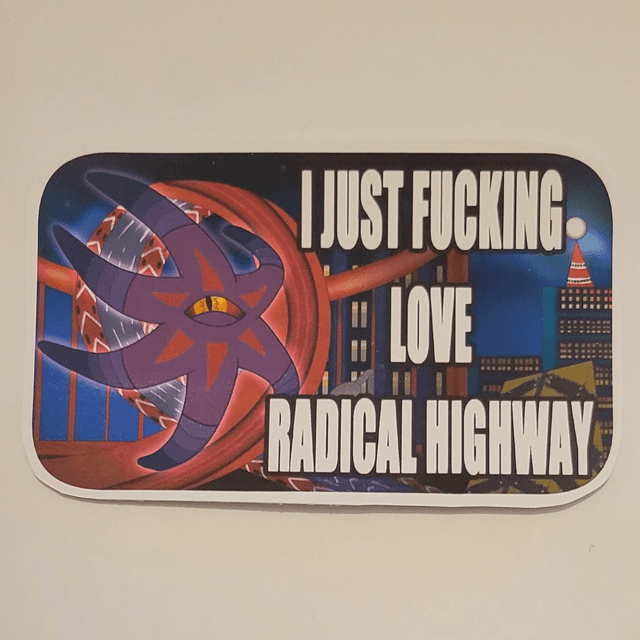 Radical Highway Sticker