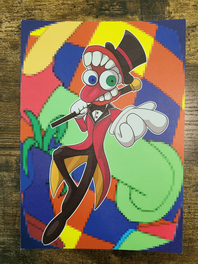 &#039;Step Right Up&#039; Print