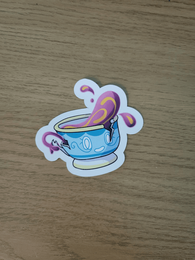 Sinistea Sticker