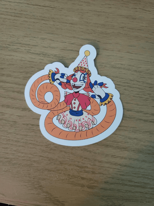 Jackie-in-the-box Sticker
