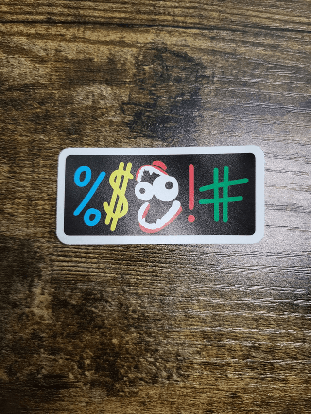 TADC Censor Sticker